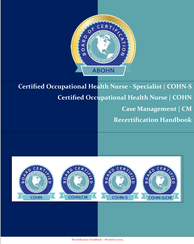 Recertification Handbook Rev 2025